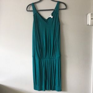 Teal Calvin Klein dress